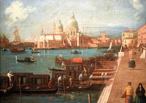 Louis XV - Venise, San Marco et la colonne de San Todaro - Gabriele Bella (1720 - 1799)